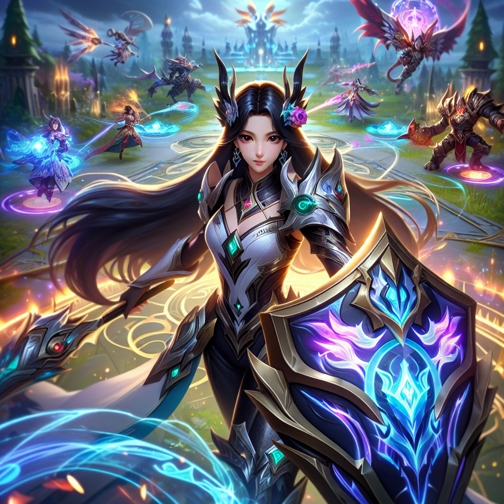 Lolita's Strategic Play: Mastering Shielding Techniques in Mobile Legends
